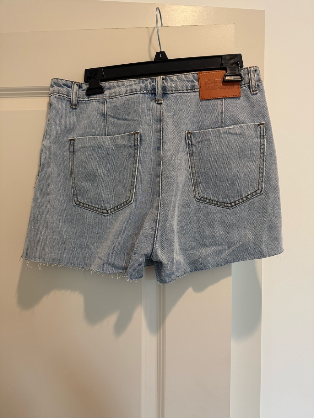 Princess Polly Light Blue Denim Mini Skirt with Button Front - Picture 2 of 2